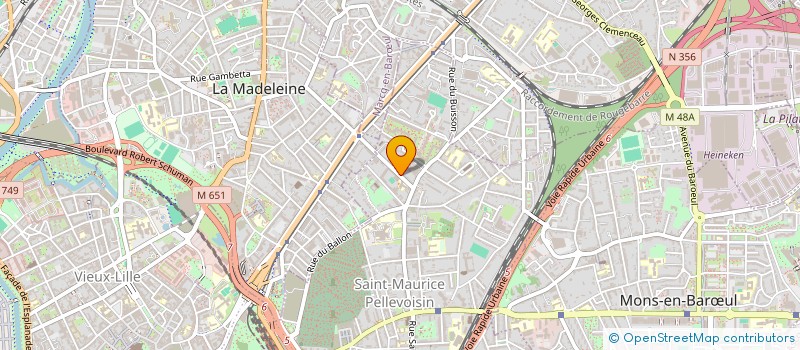 localisation de l'entreprise SCI JANCO à LILLE