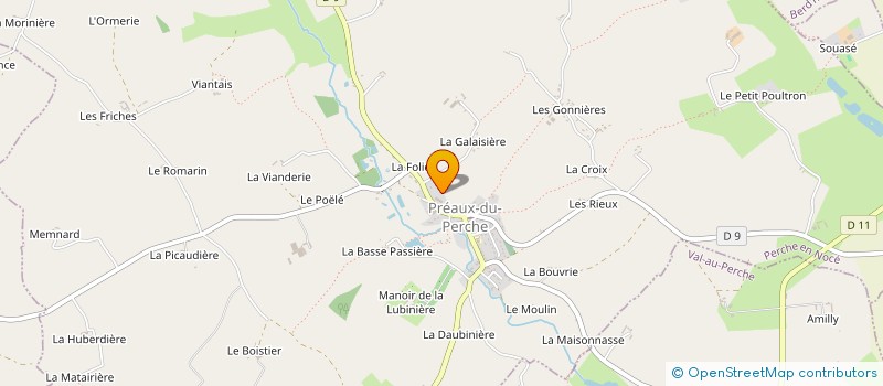 localisation de l'entreprise SCI JANCO à PERCHE-EN-NOCE