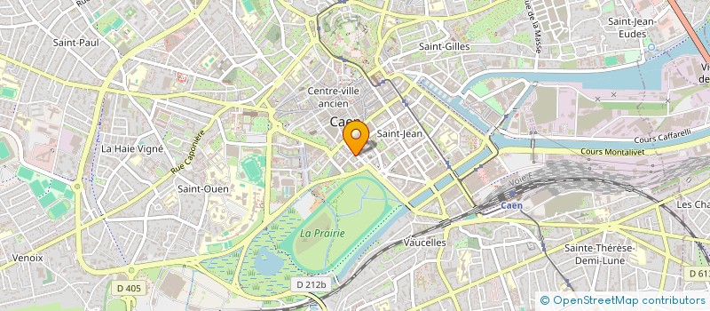 localisation de l'entreprise SCI JANDAGE à CAEN