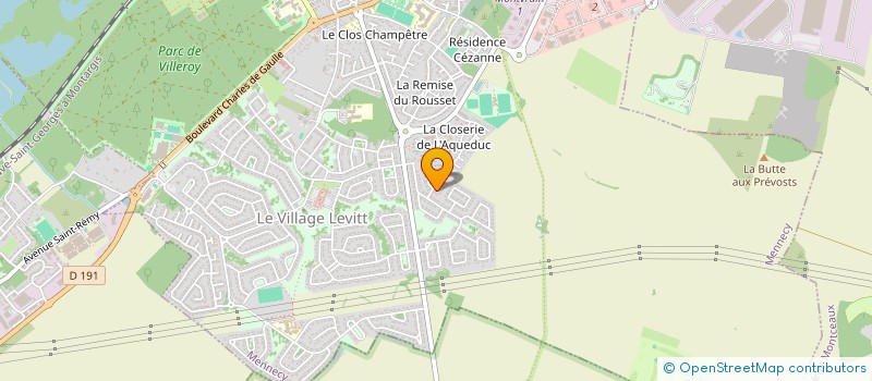localisation de l'entreprise SCI JANDEUX à MENNECY