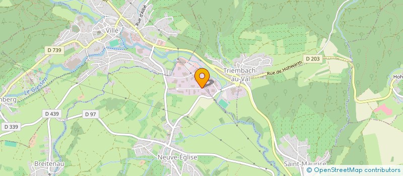 localisation de l'entreprise SCI JANE  NEUVE-EGLISE