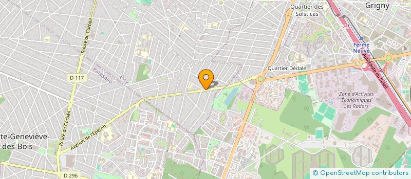 localisation de l'entreprise SCI JANE AND JUDE  MORSANG-SUR-ORGE