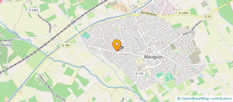 localisation de l'entreprise SCI JANEJOSS  MAUGUIO