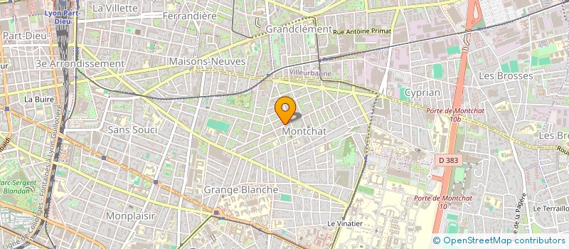 localisation de l'entreprise SCI JANETT  LYON