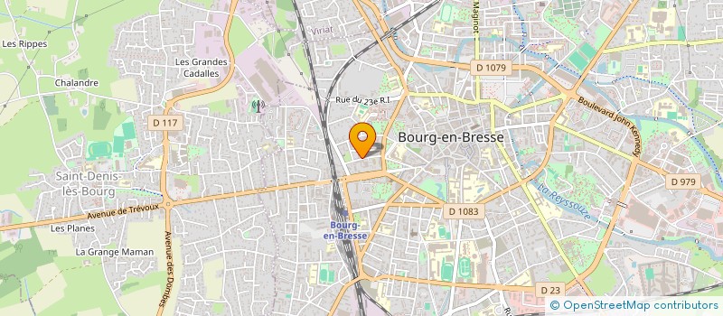 localisation de l'entreprise SCI JANETTS à BOURG-EN-BRESSE