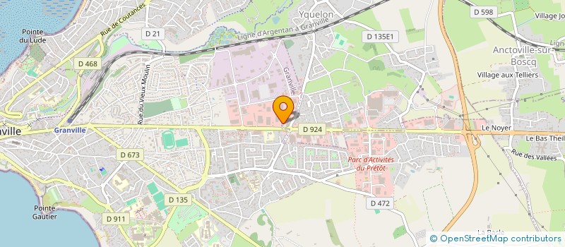 localisation de l'entreprise SCI JANGIB  YQUELON