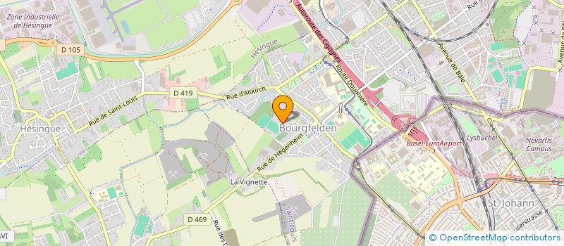 localisation de l'entreprise SCI JANI  SAINT-LOUIS