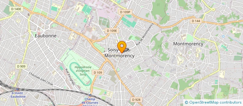 localisation de l'entreprise SCI JANIC  SOISY-SOUS-MONTMORENCY