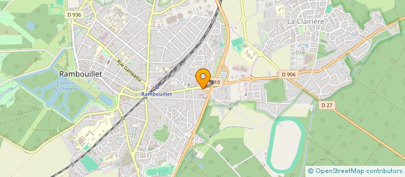 localisation de l'entreprise SCI JANICOT  RAMBOUILLET