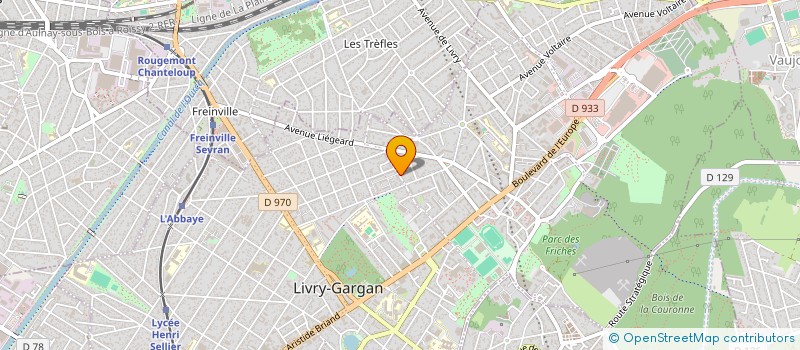localisation de l'entreprise SCI JANICOT-SEILLIER à LIVRY-GARGAN