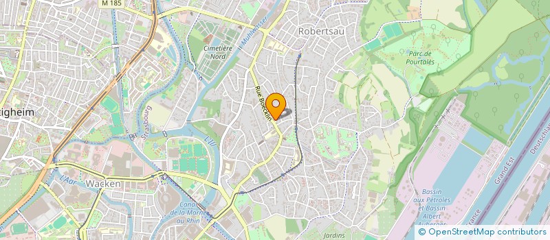 localisation de l'entreprise SCI JANITA à STRASBOURG