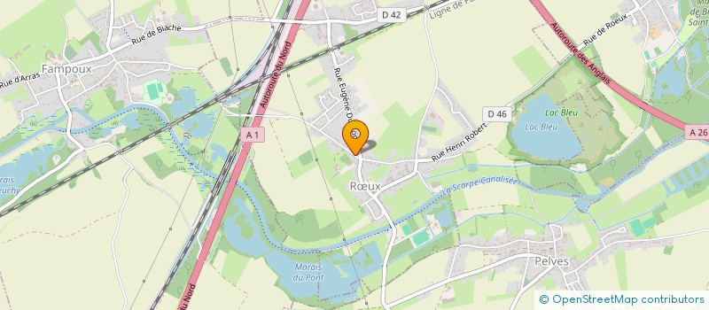 localisation de l'entreprise SCI JANLIN FLOTIER  RUX