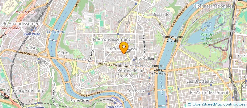 localisation de l'entreprise SCI JANMAGREC  LYON