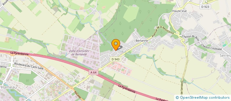 localisation de l'entreprise SCI JANMINGOZ  MORLAAS