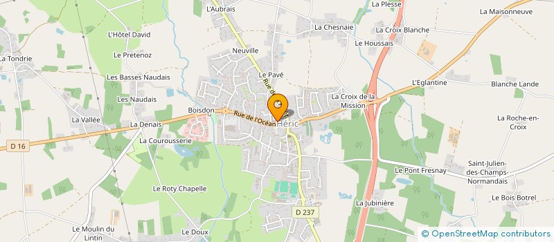 localisation de l'entreprise SCI JANNAULT  HERIC