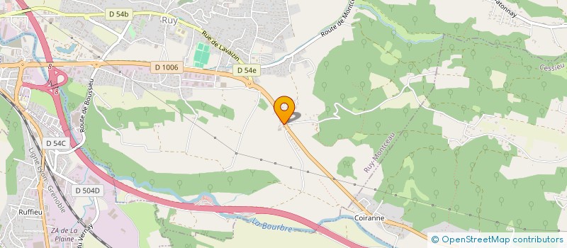 localisation de l'entreprise SCI JANOLAX  RUY-MONTCEAU