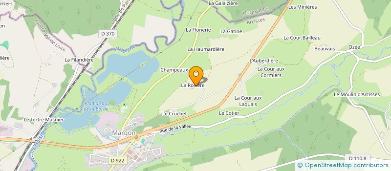 localisation de l'entreprise SCI JANON à ARCISSES