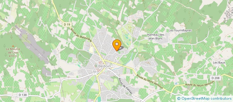 localisation de l'entreprise SCI JANOREK  BEDOIN