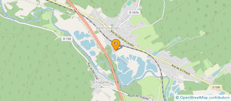 localisation de l'entreprise SCI JANOT  BERTRICHAMPS