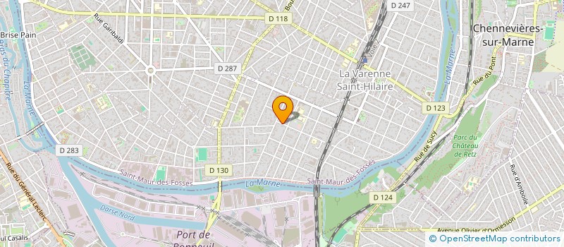 localisation de l'entreprise SCI JANOU à SAINT-MAUR-DES-FOSSES