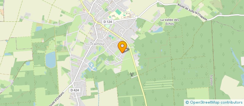 localisation de l'entreprise SCI JANROSE à TRAINOU