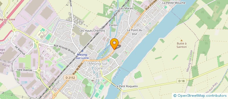localisation de l'entreprise SCI JANS à MEUNG-SUR-LOIRE