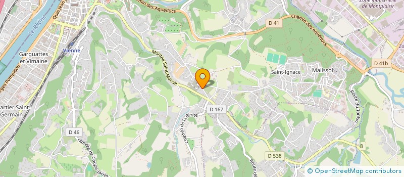 localisation de l'entreprise SCI JANS  VIENNE