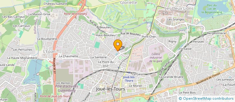 localisation de l'entreprise SCI JANS AVENIR à JOUE-LES-TOURS