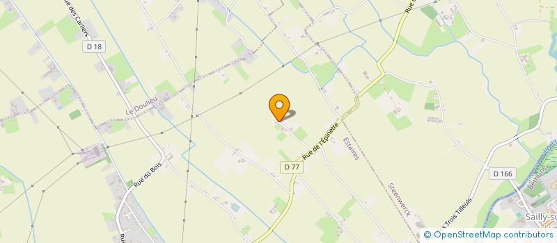 localisation de l'entreprise SCI JANSSOONE-JOURDAIN  ESTAIRES