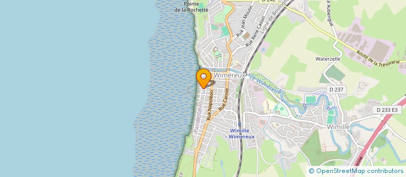 localisation de l'entreprise SCI JANSZEN  WIMEREUX
