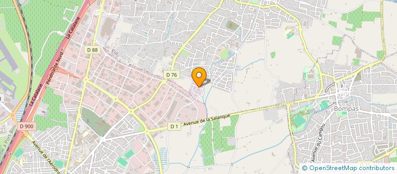 localisation de l'entreprise SCI JANTIN  PIA