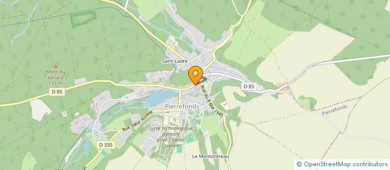 localisation de l'entreprise SCI JANUS  PIERREFONDS