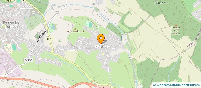 localisation de l'entreprise SCI JANUS  KERBACH