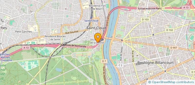 localisation de l'entreprise SCI JANUS à COGOLIN