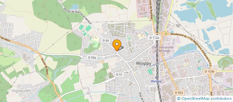 localisation de l'entreprise SCI JANVAL à WOIPPY