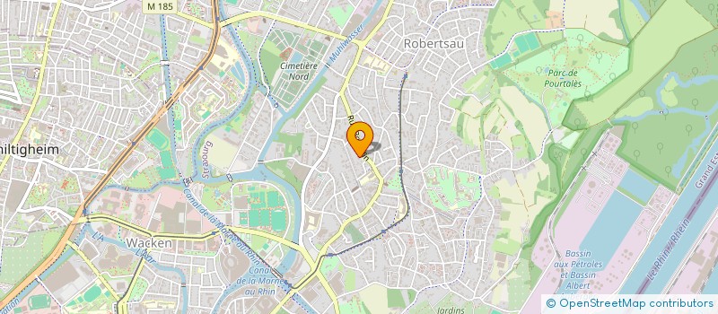 localisation de l'entreprise SCI JANVIER  STRASBOURG