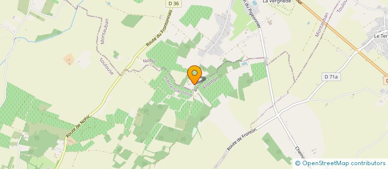 localisation de l'entreprise SCI JANY  NOHIC