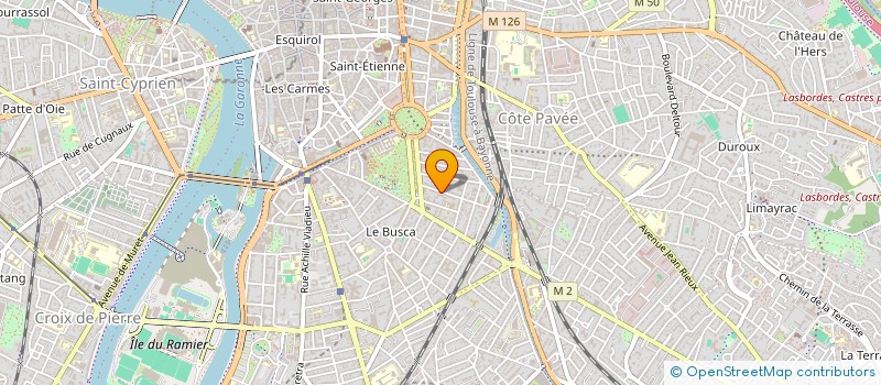 localisation de l'entreprise SCI JANY à TOULOUSE