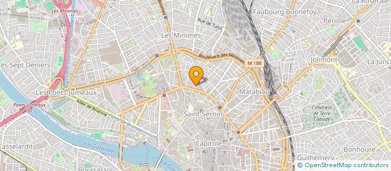 localisation de l'entreprise SCI JANY D'ORLEANS à TOULOUSE