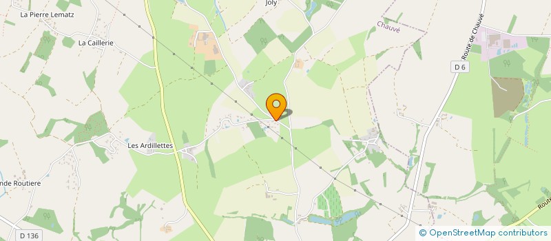 localisation de l'entreprise SCI JANYM  CHAUVE