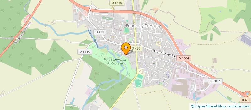 localisation de l'entreprise SCI JAOUEN  FONTENAY-TRESIGNY