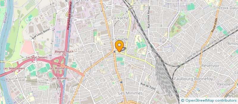 localisation de l'entreprise SCI JAP à TOULOUSE