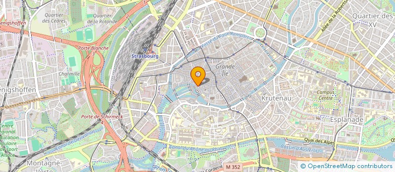 localisation de l'entreprise SCI JAP  STRASBOURG