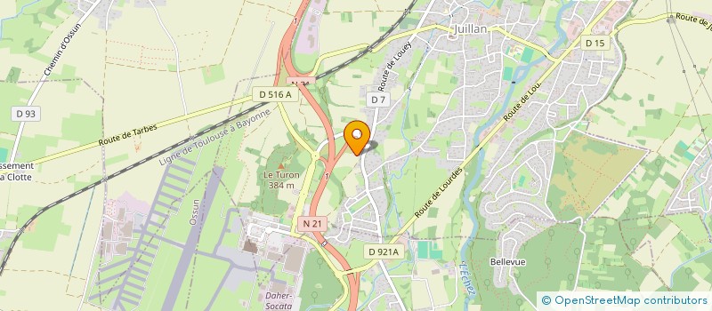localisation de l'entreprise SCI JAP  JUILLAN
