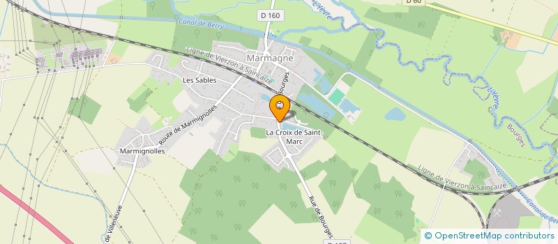 localisation de l'entreprise SCI JAP IMMO  BOURGES