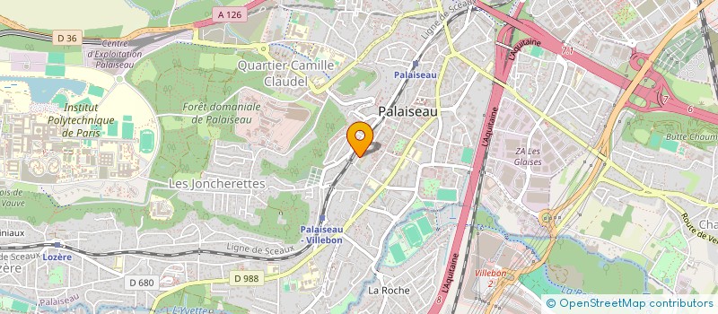 localisation de l'entreprise SCI JAP JPA à PALAISEAU