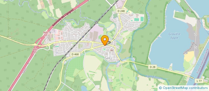 localisation de l'entreprise SCI JAPA  SELTZ