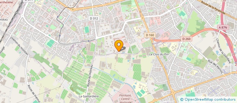 localisation de l'entreprise SCI JAPA à ANGERS