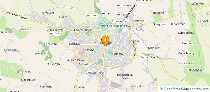 localisation de l'entreprise SCI JAPANA  PLOUGUIN