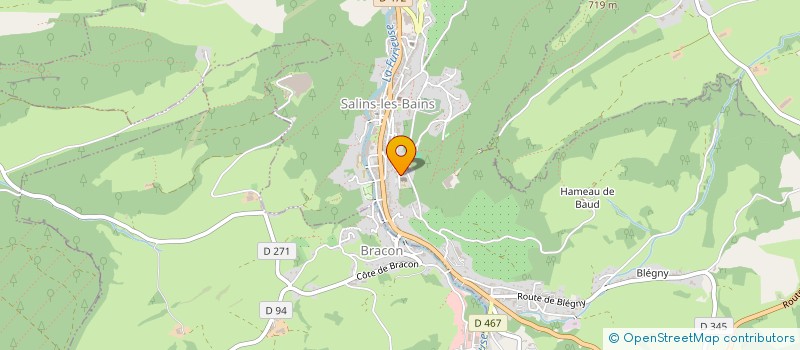 localisation de l'entreprise SCI JAPAROCHA  LES ARSURES